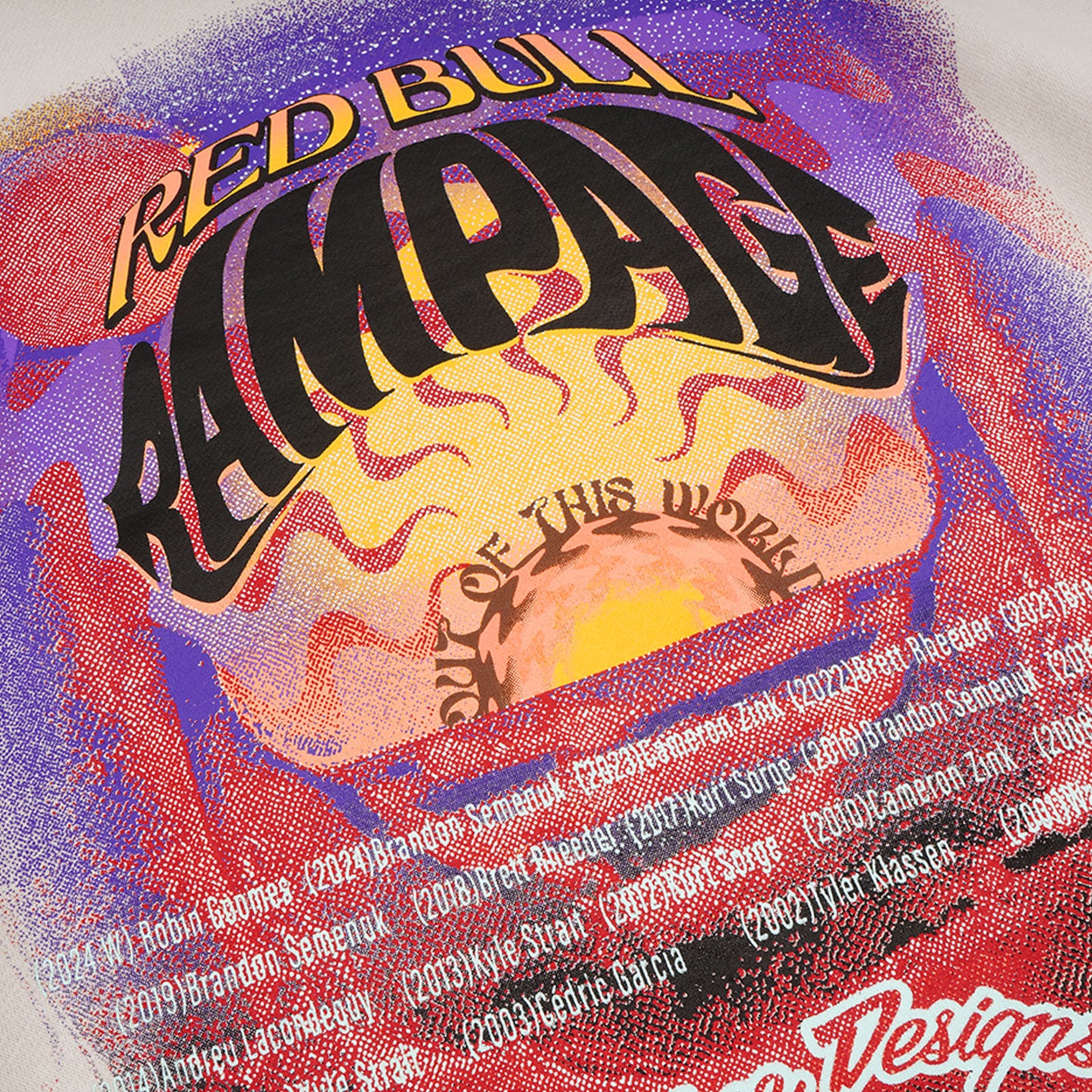 Pullover Hoodie Troy Lee Designs X Red Bull Rampage Valley of Gods Bone