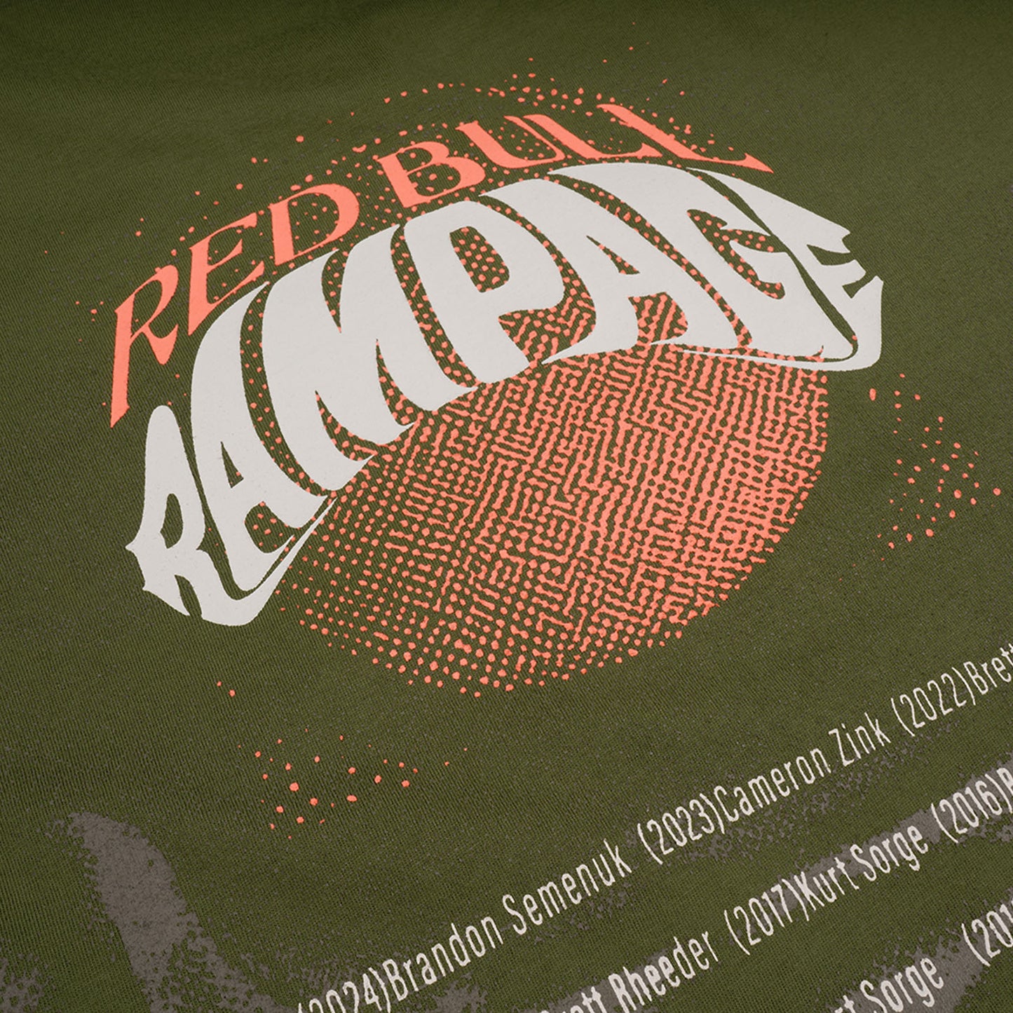 Short Sleeve Tee Troy Lee Designs X Red Bull Rampage Intergalactic Ranger