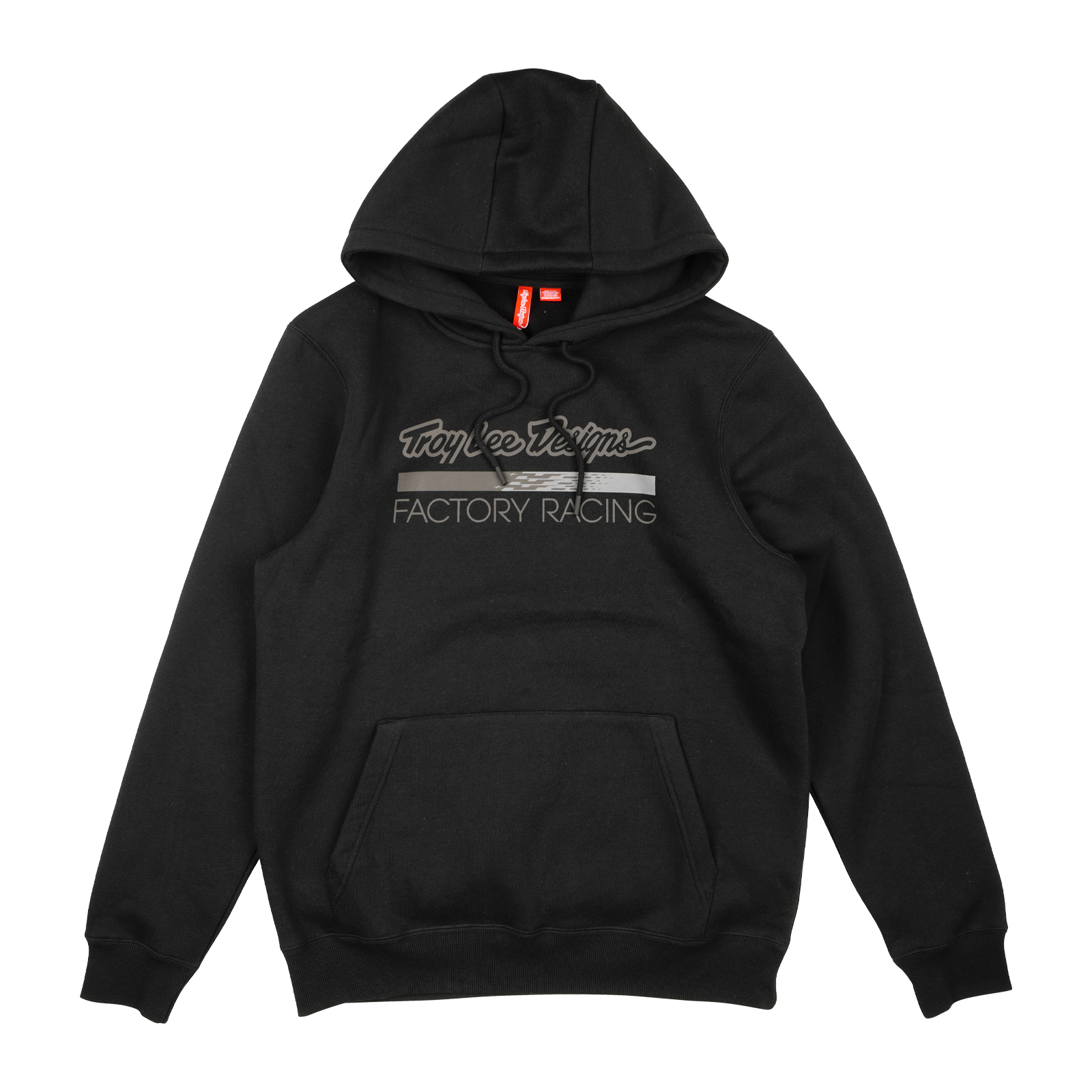 Pullover Hoodie Troy Lee Designs Factory Racing Black / Reflective