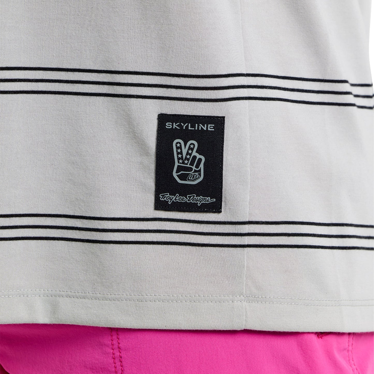 Skyline Short Sleeve Ride Tee Washed Out Limestone