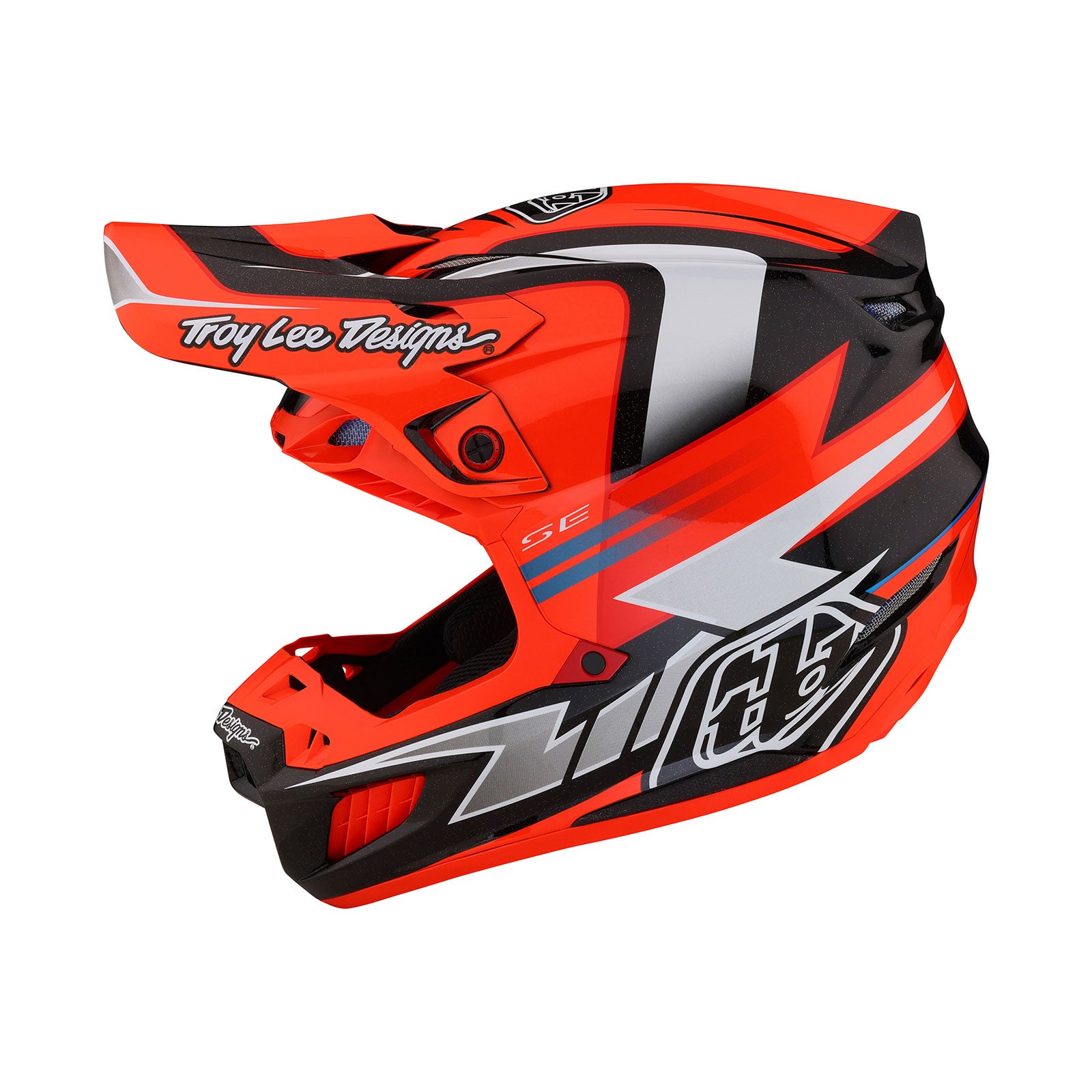 e l's Red 約21m SE5 Composite Helmet Saber Neon Red – Troy Lee Designs