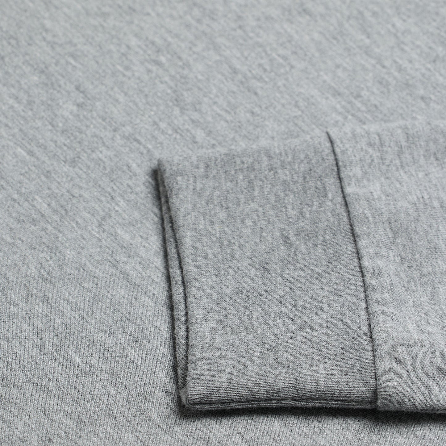 Long Sleeve Tee Signature Gray Heather