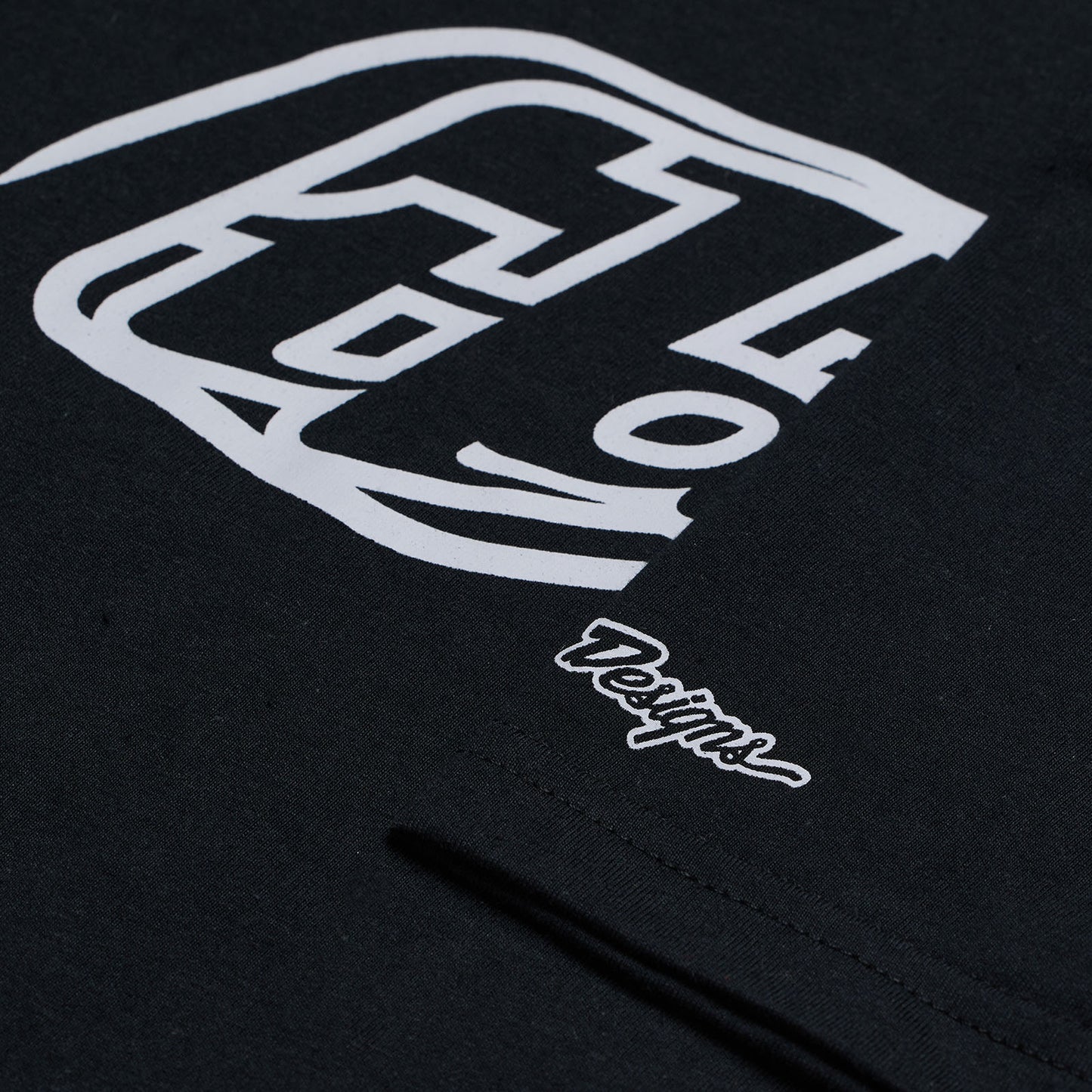 Youth Short Sleeve Tee Badge Black