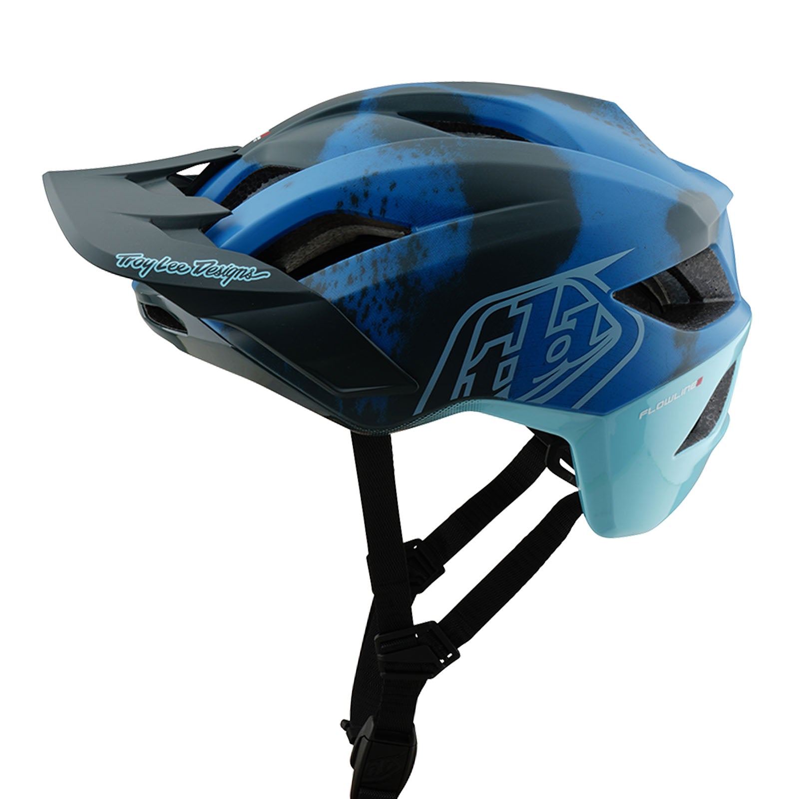 Flowline SE Helmet Badge Camo Blue – Troy Lee Designs