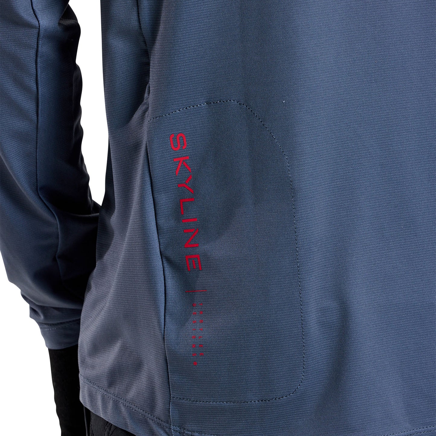 Skyline Long Sleeve Jersey Mono Steel Blue