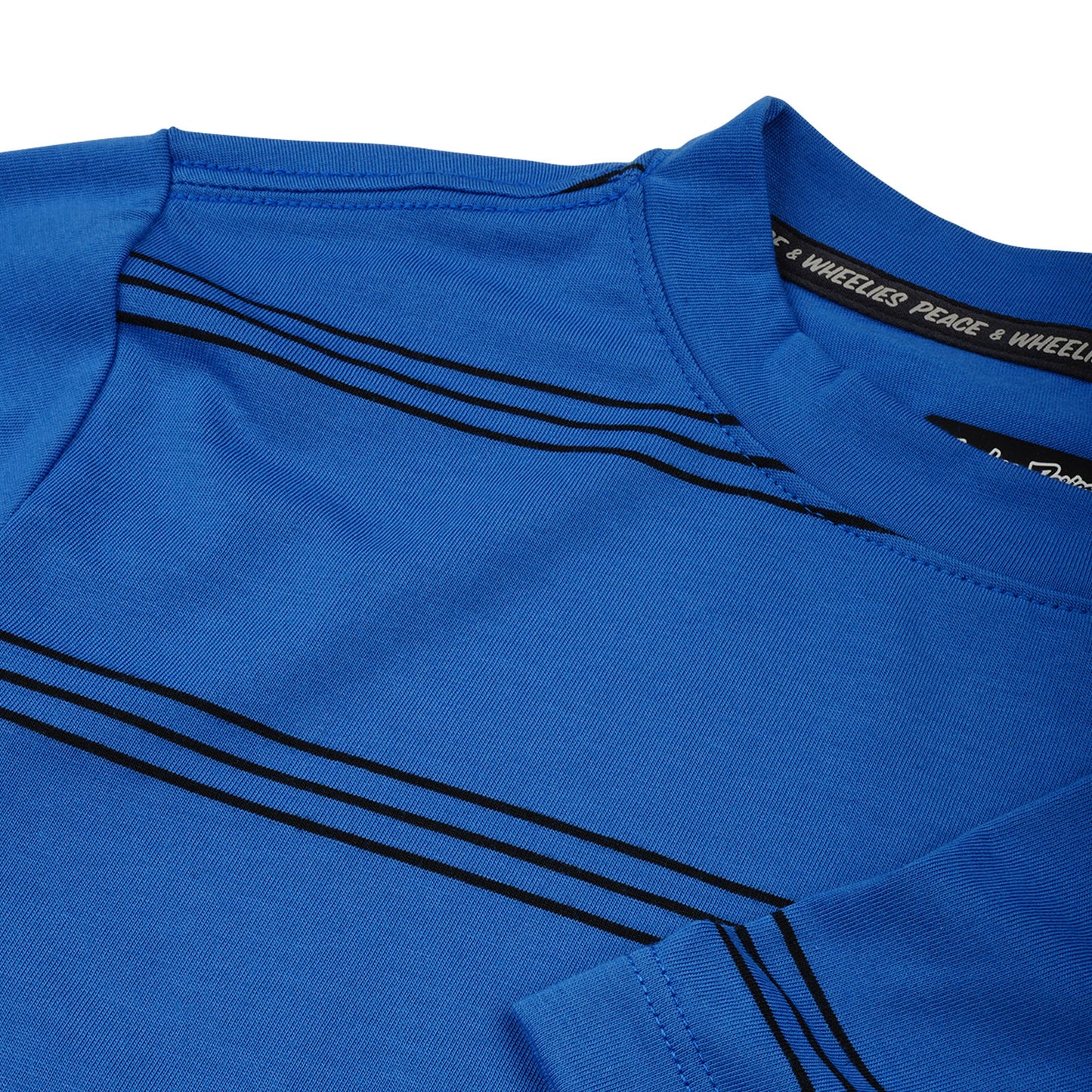 Youth Skyline Ride Short Sleeve Tee Washed Out Cobalt