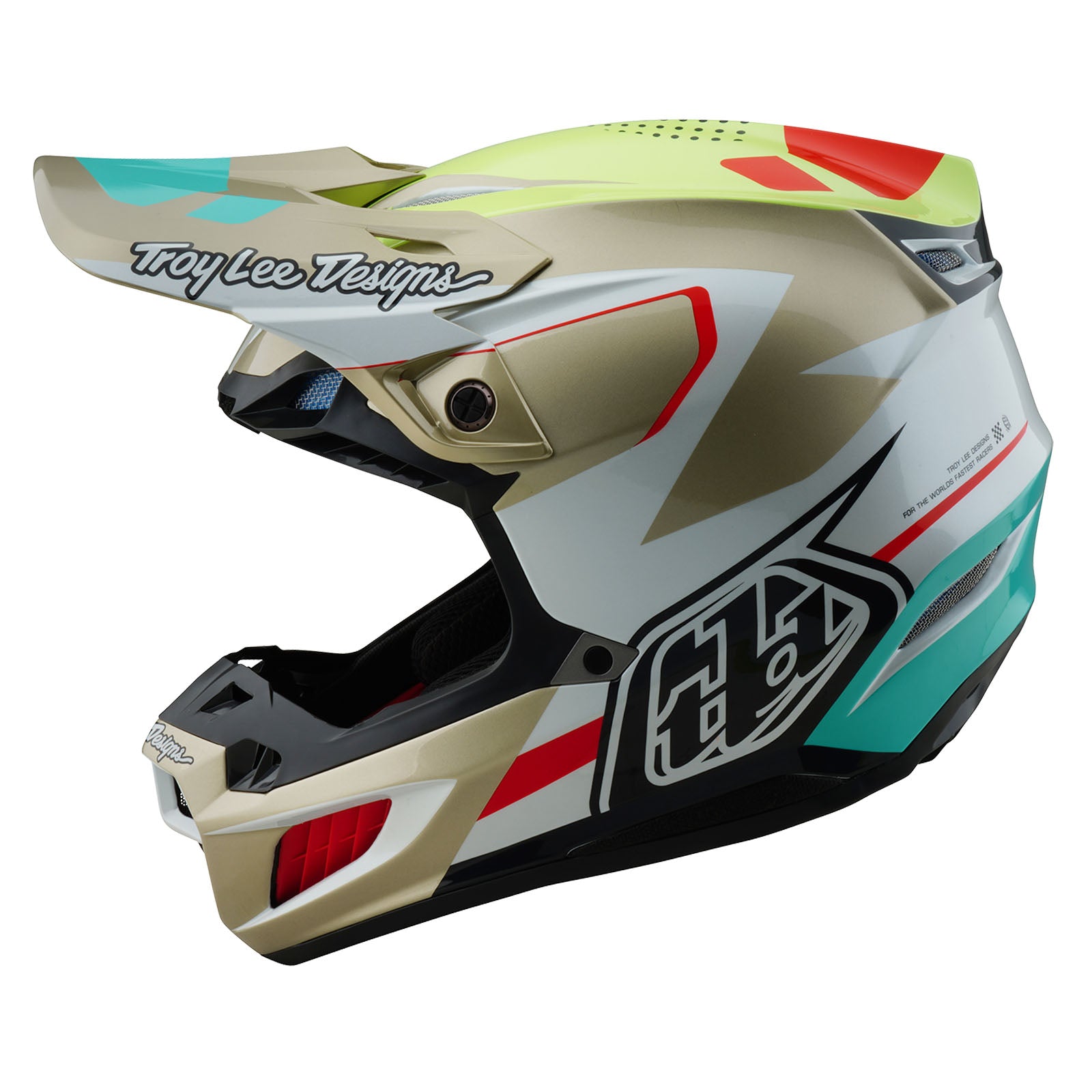 SE5 Composite Helmet Optic White – Troy Lee Designs