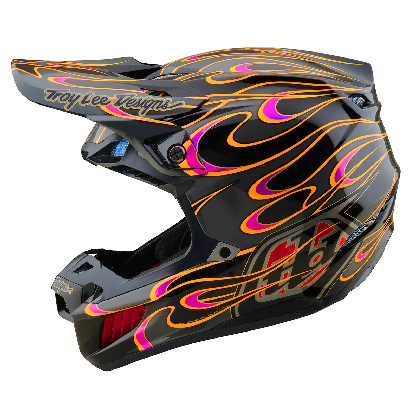 uchidon　　TP-880 SE5 Composite Helmet Torched Black / Gray – Troy Lee Designs