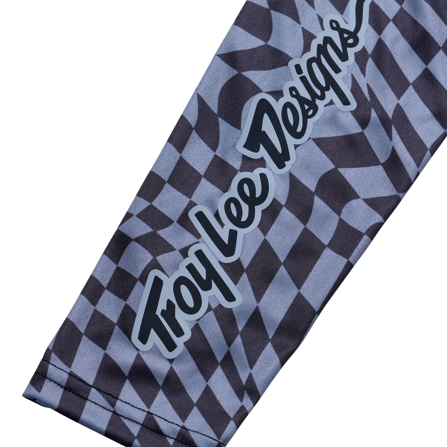 Womens Lilium Long Sleeve Jersey Twisted Checkers Black / Gray