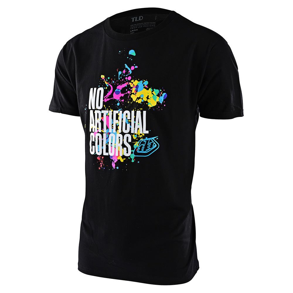 Short Sleeve Tee No Artificial Colors Black