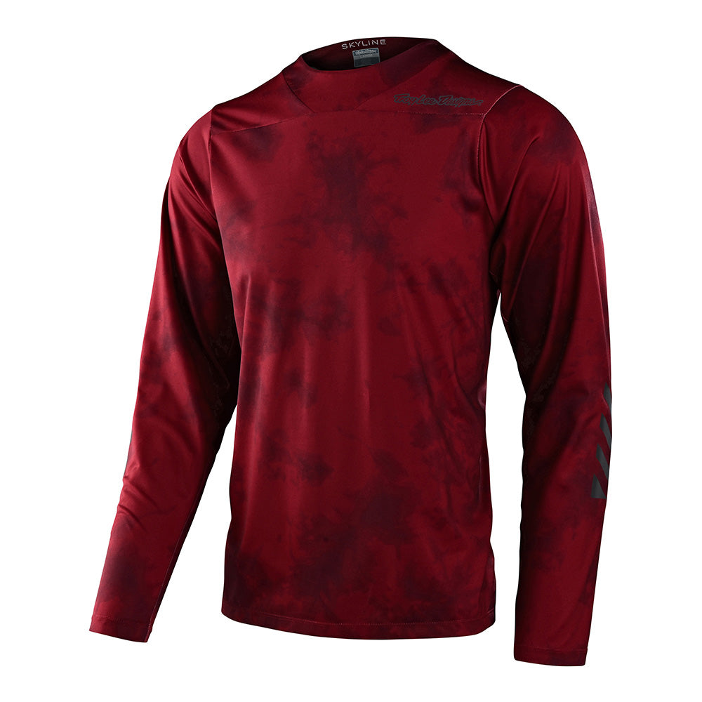 Skyline LS Chill Jersey Tie Dye Wine – Troy Lee Designs