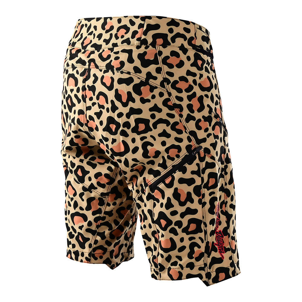 Womens Lilium Short Shell Leopard Bronze