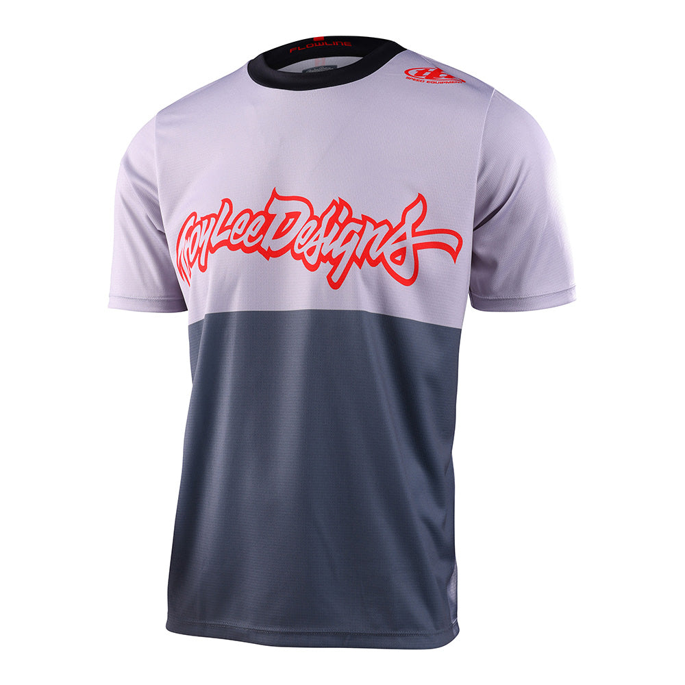 Flowline SS Jersey Scripter Charcoal – Troy Lee Designs