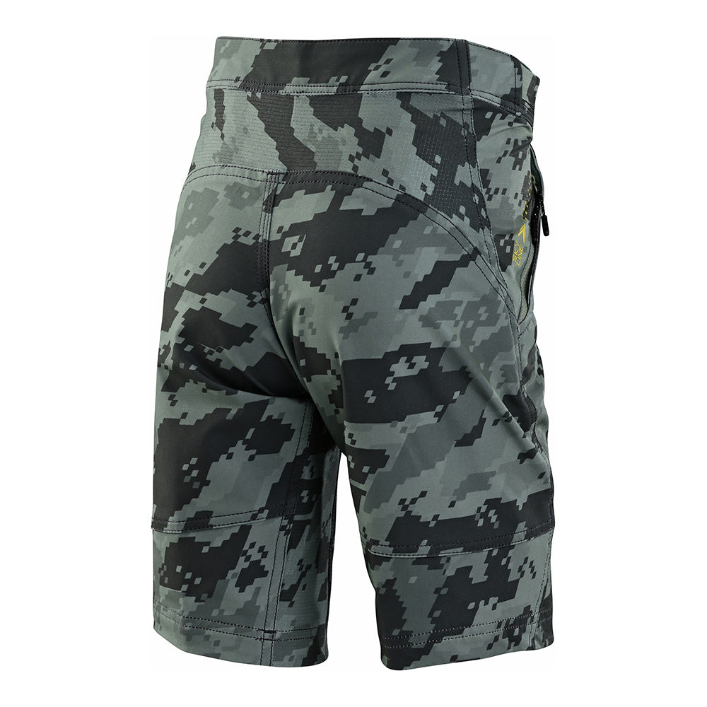 Youth Skyline Short Shell Digi Camo Spruce