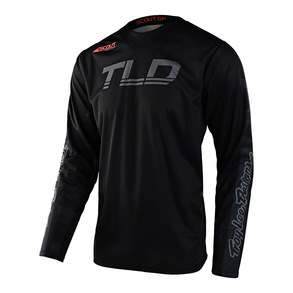 Scout GP Jersey Recon Brushed Camo Black – Troy Lee Designs
