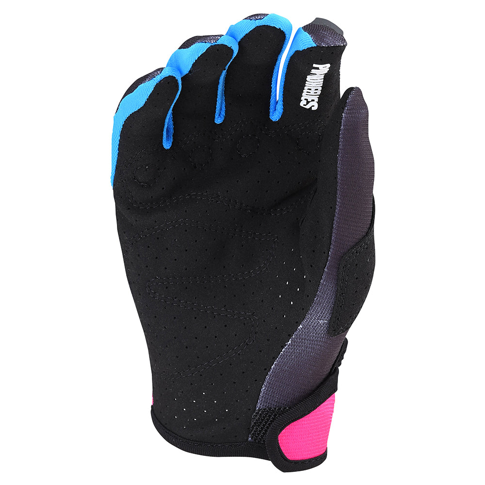 Womens GP Glove Solid Black / Yellow