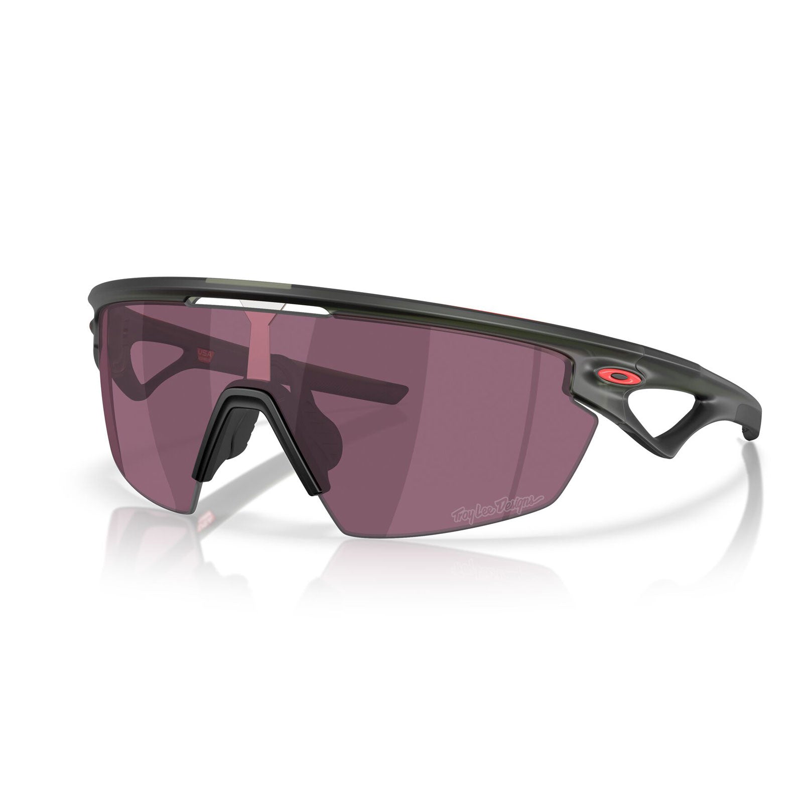 Oakley Sphaera Sunglasses TLD Matte Olive Ink Olive Ink – Troy Lee