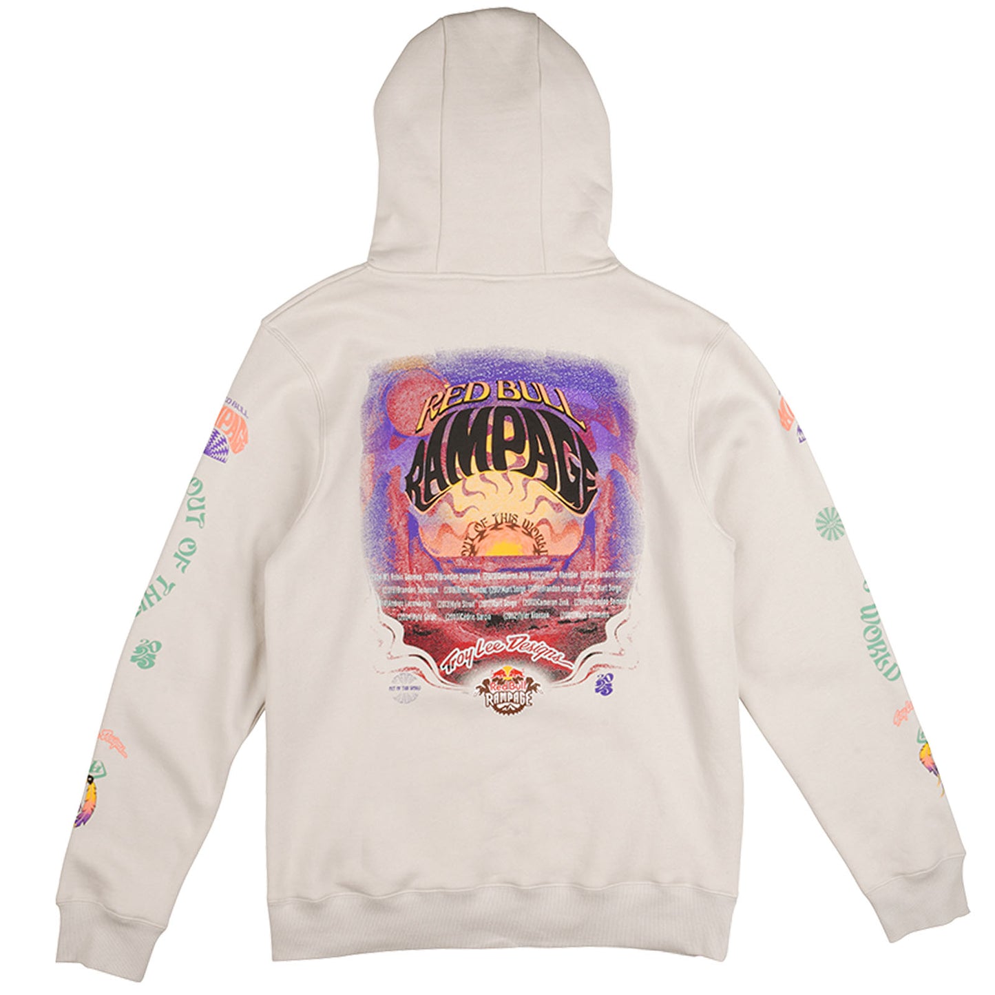 Pullover Hoodie Troy Lee Designs X Red Bull Rampage Valley of Gods Bone