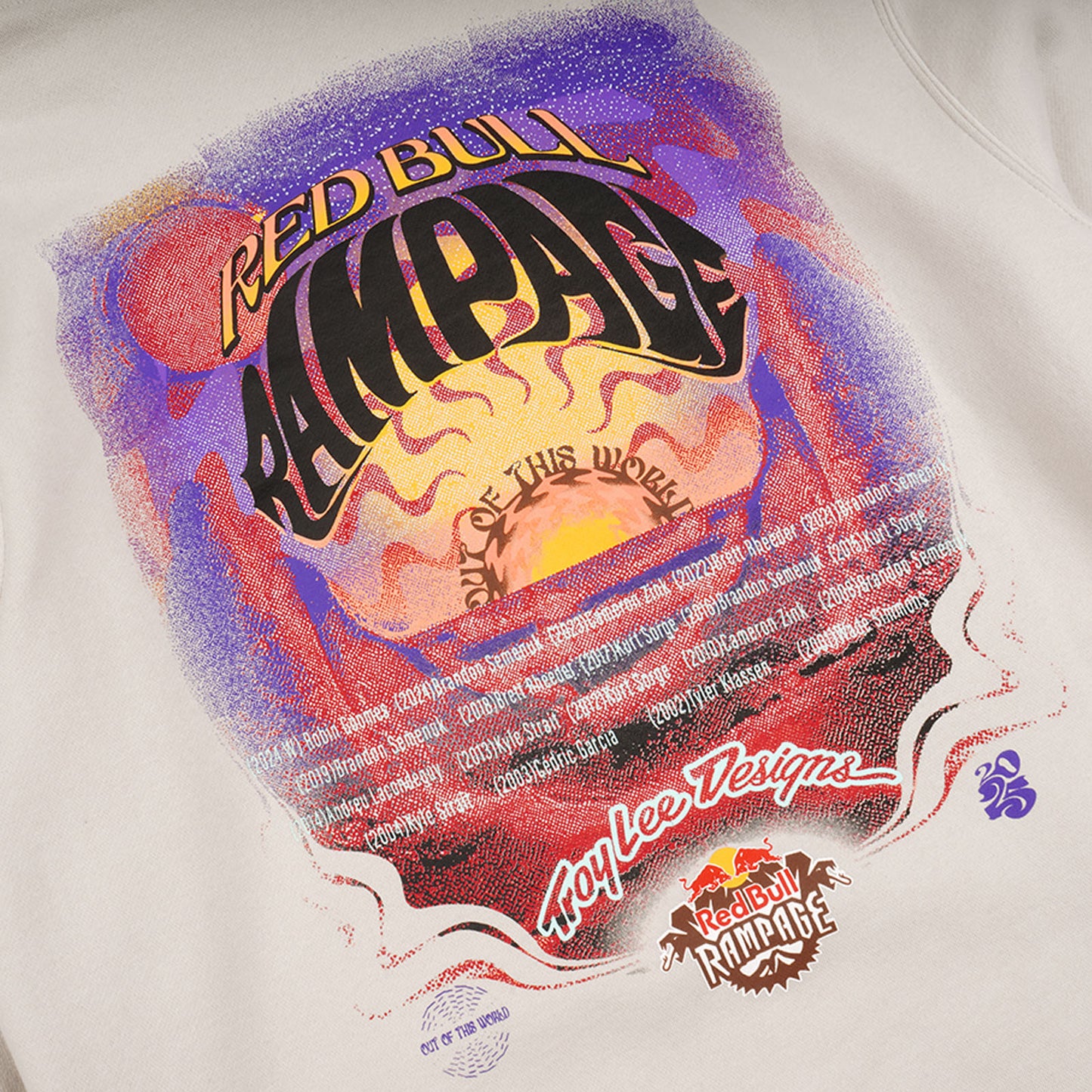 Pullover Hoodie Troy Lee Designs X Red Bull Rampage Valley of Gods Bone