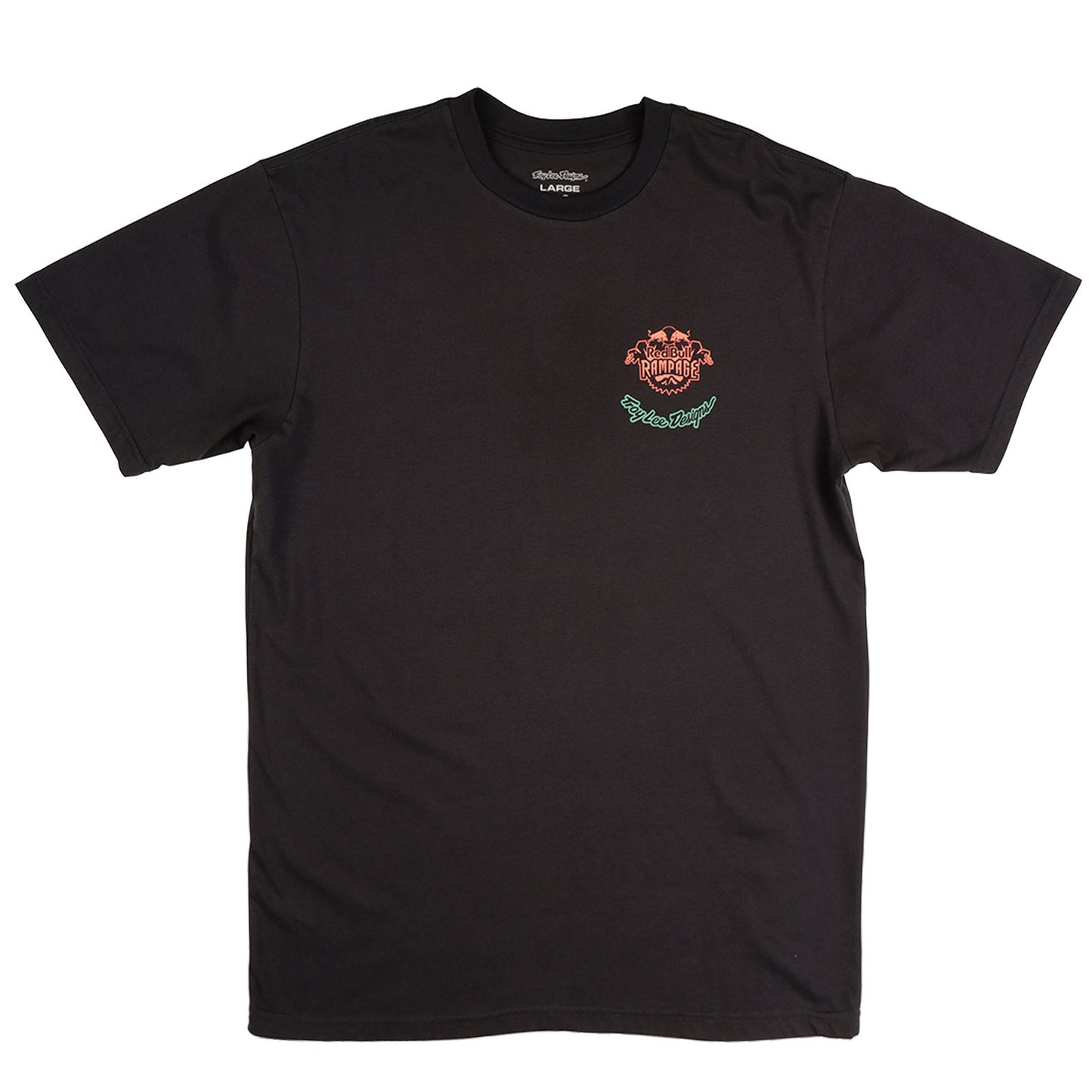 Short Sleeve Tee Troy Lee Designs X Red Bull Rampage Intergalactic Coal