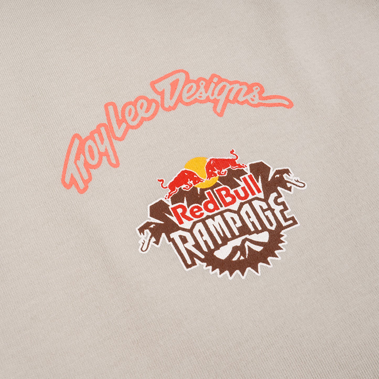 Short Sleeve Tee Troy Lee Designs X Red Bull Rampage Valley of Gods Bone