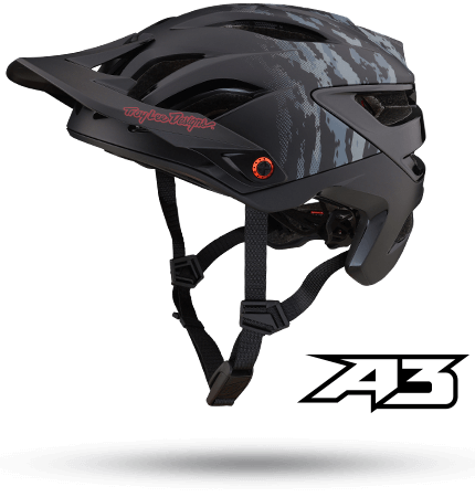 TLD Spring 2023 - A3 half shell mountain bike helmet