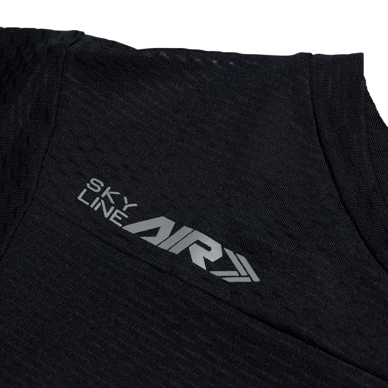 Skyline Air Short Sleeve Jersey Mono Black