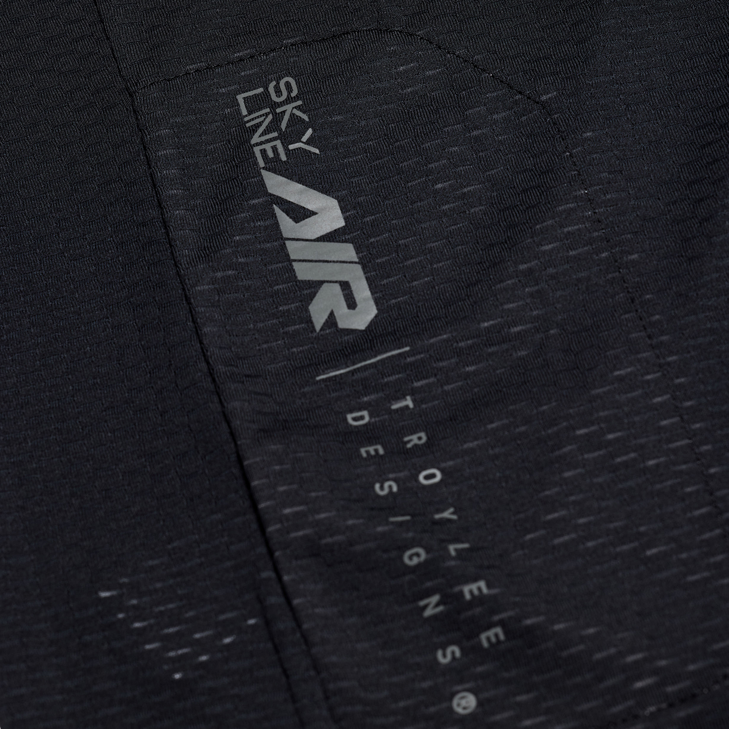 Skyline Air Short Sleeve Jersey Mono Black