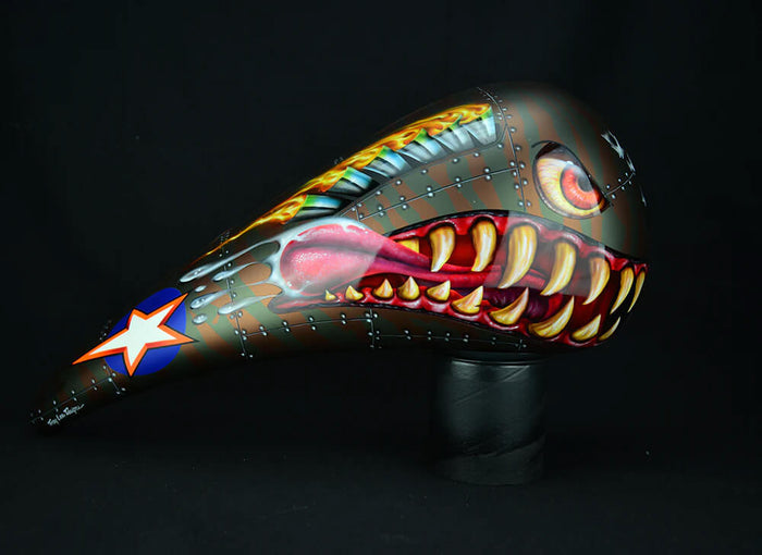 Custom TLD Painted Motocycle gas tank