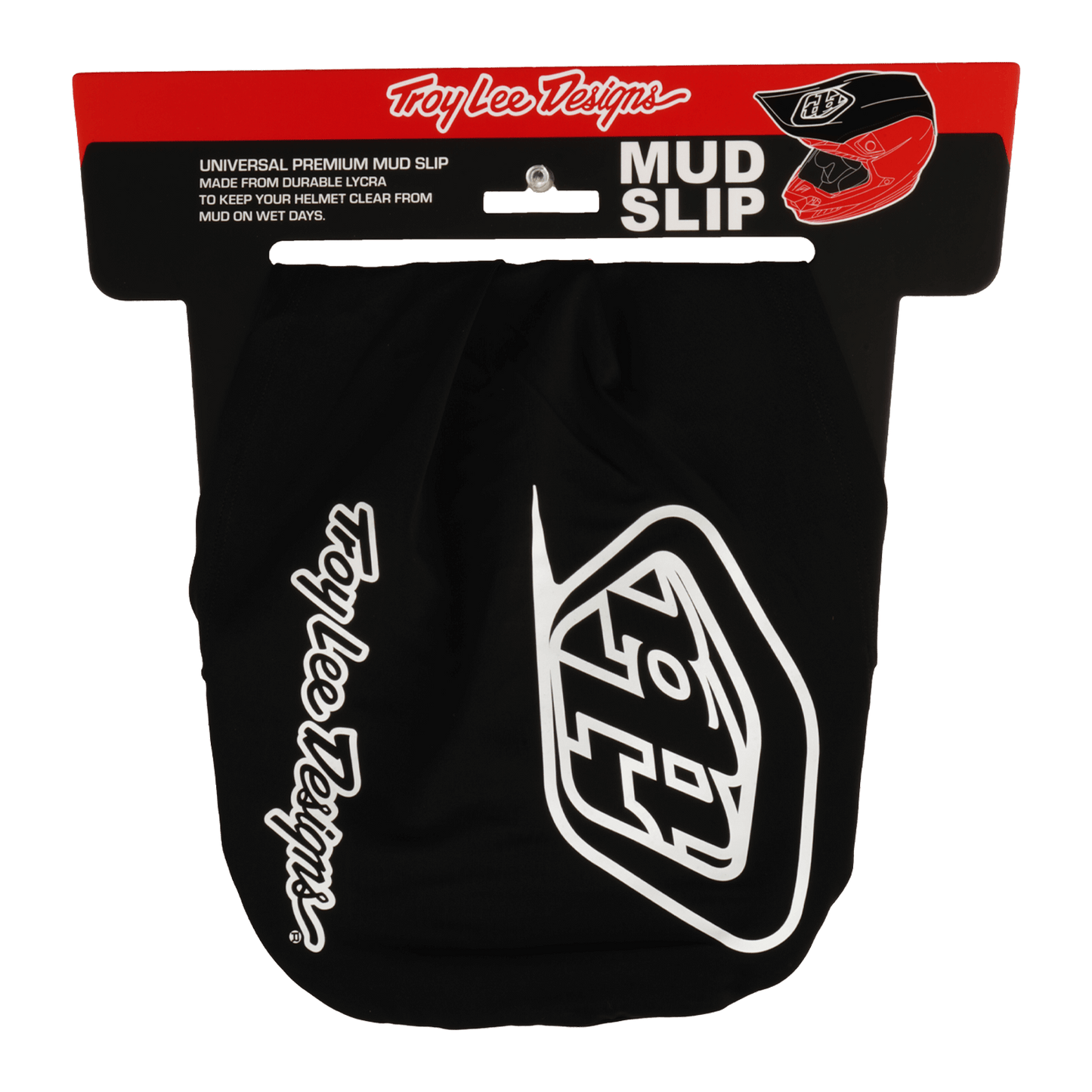 Helmet Mud Slip Solid Black