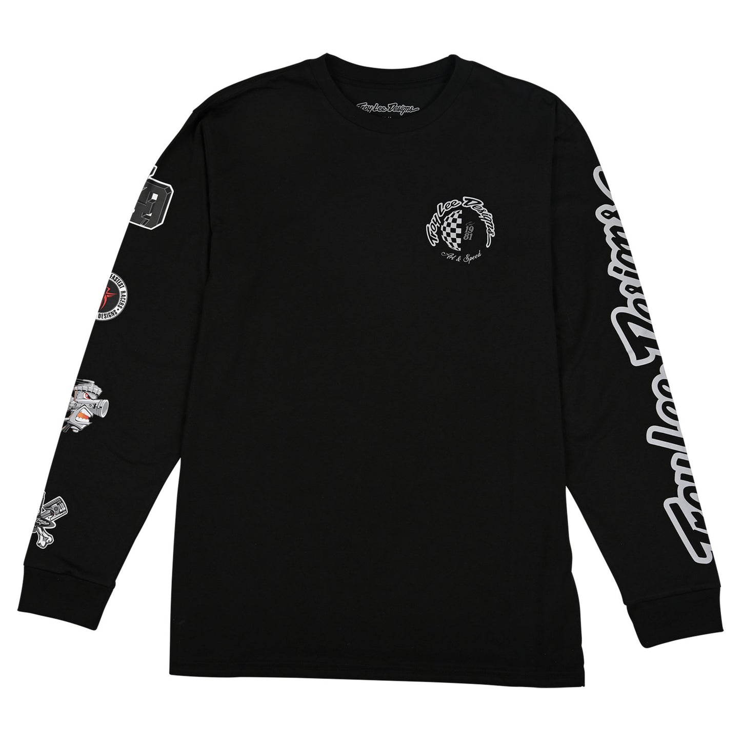 Long Sleeve Tee Worldwide Black