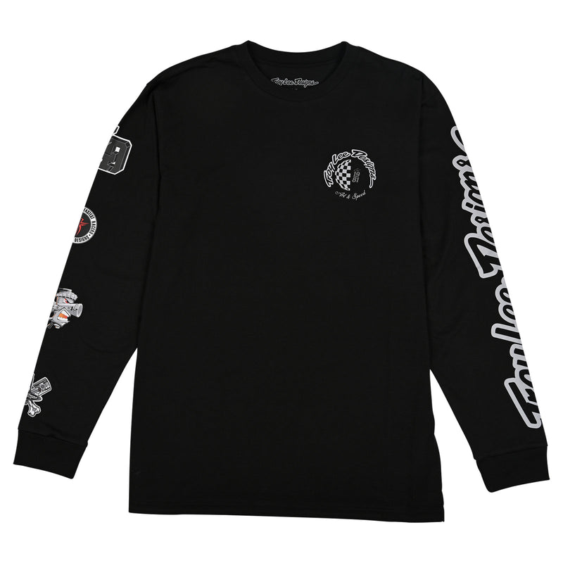 Long Sleeve Tee Worldwide Black