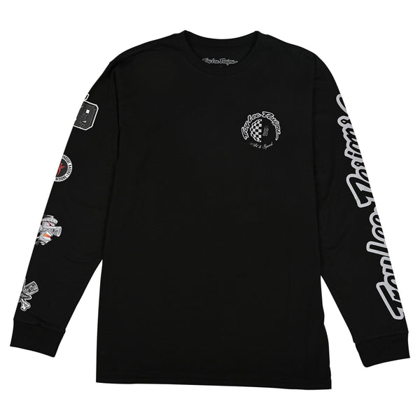 Long Sleeve Tee Worldwide Black – Troy Lee Designs