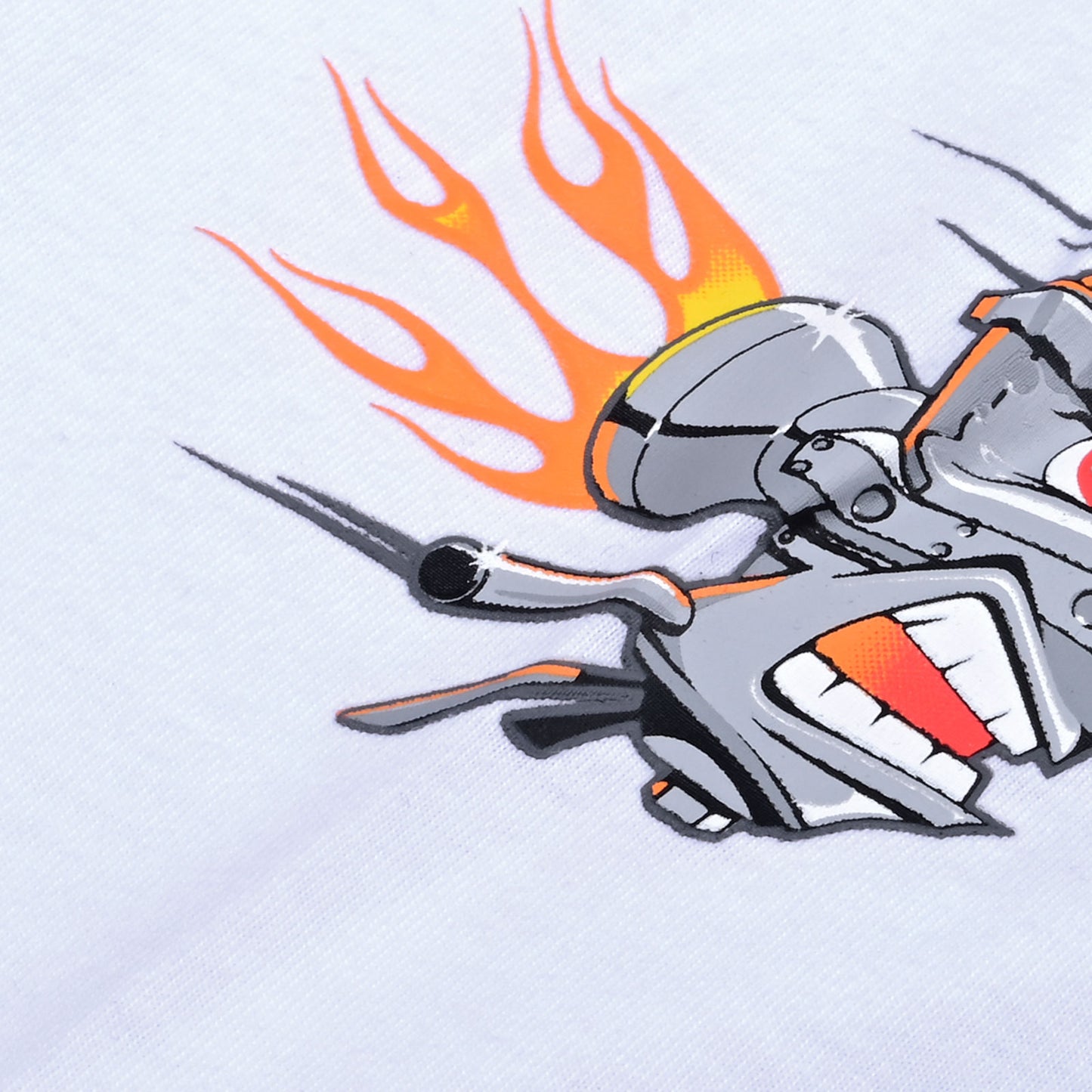 Long Sleeve Tee Worldwide White