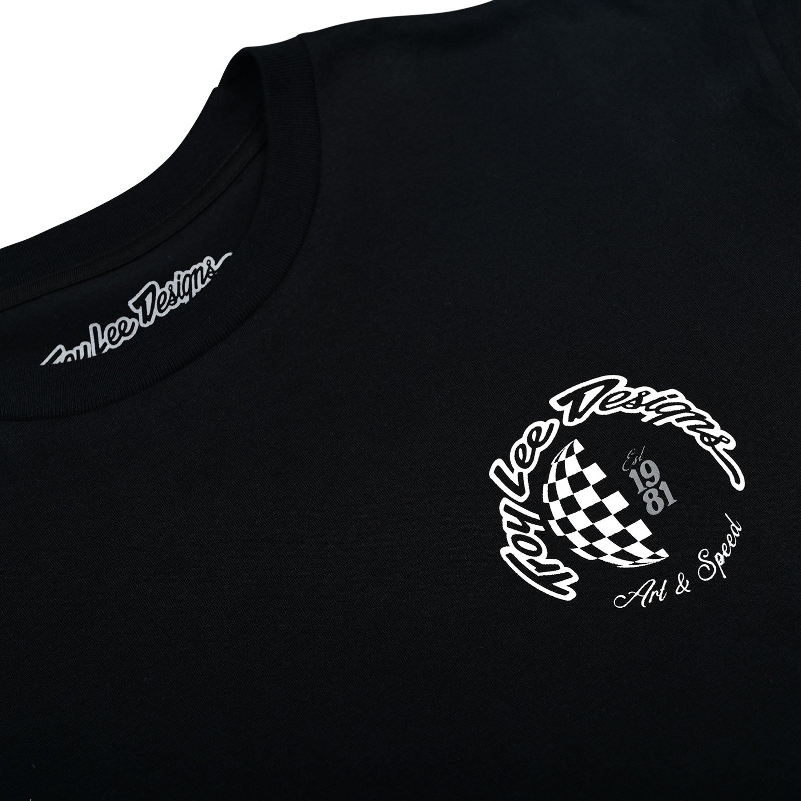 Short Sleeve Tee Worldwide Black – Troy Lee Designs