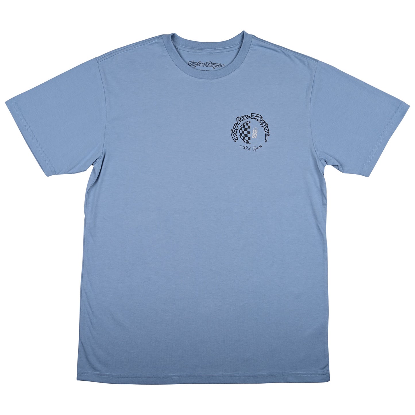 Short Sleeve Tee Worldwide Dusty Blue