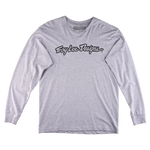 Long Sleeve Tee Signature Heather Gray
