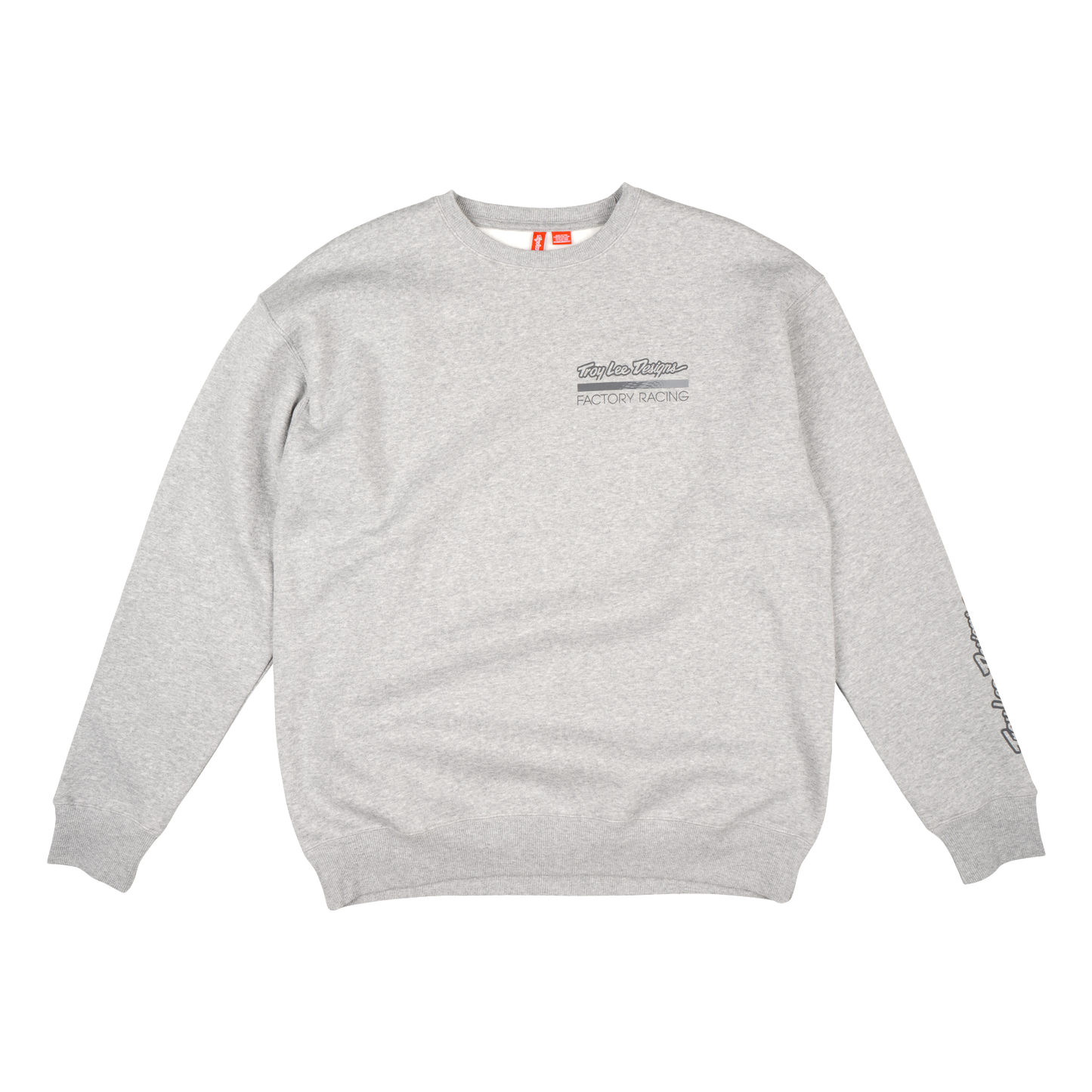 Crewneck Troy Lee Designs Factory Racing Gray Heather