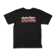 Short Sleeve Tee Troy Lee Designs Factory Racing Black / Red
