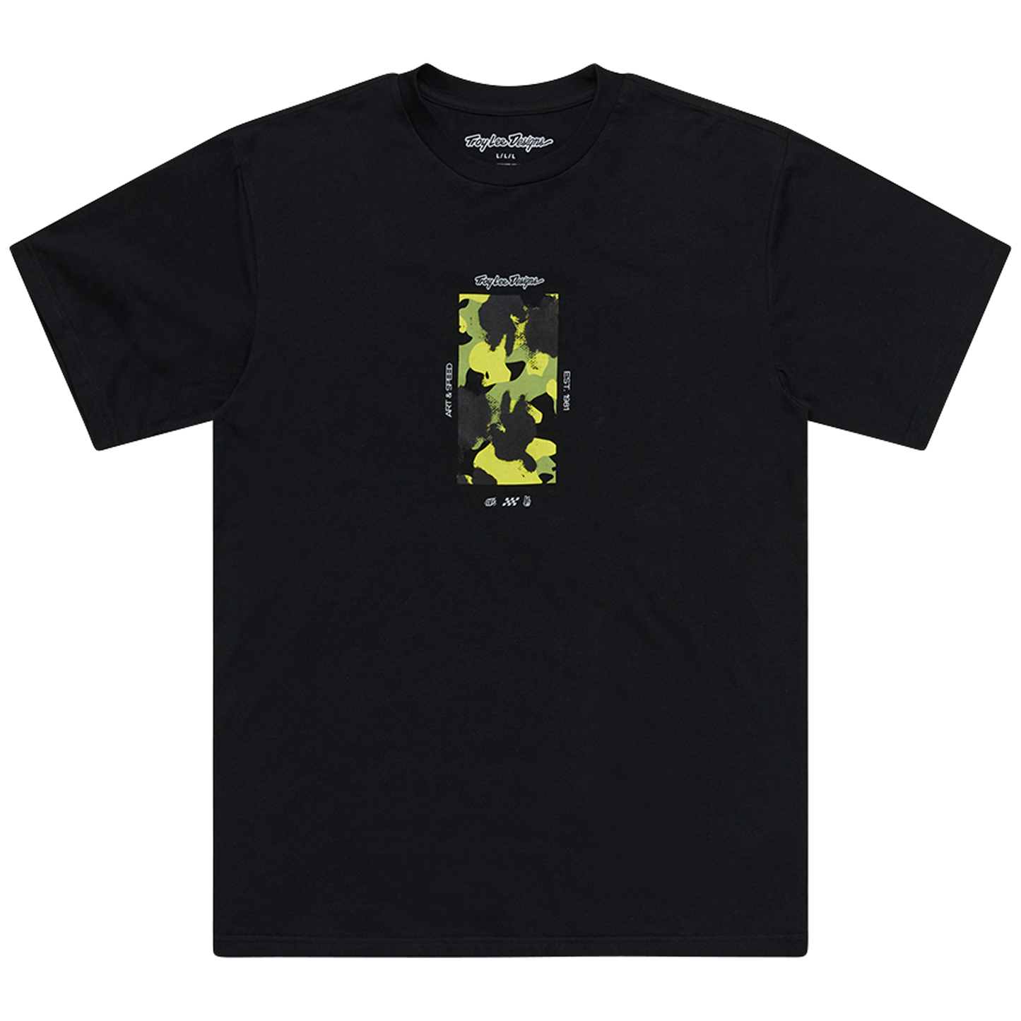 Short Sleeve Tee Boxed Out Black