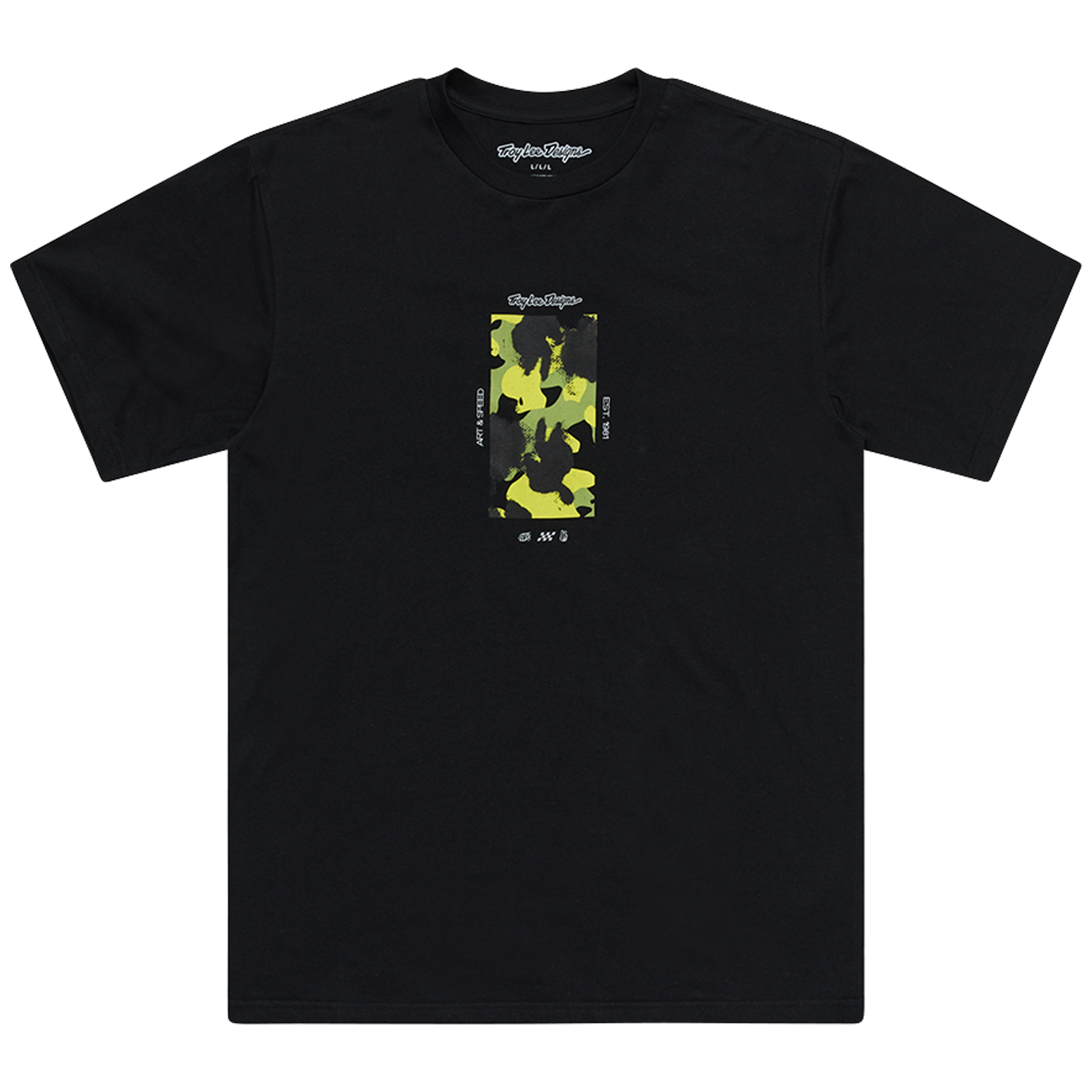 Short Sleeve Tee Boxed Out Black