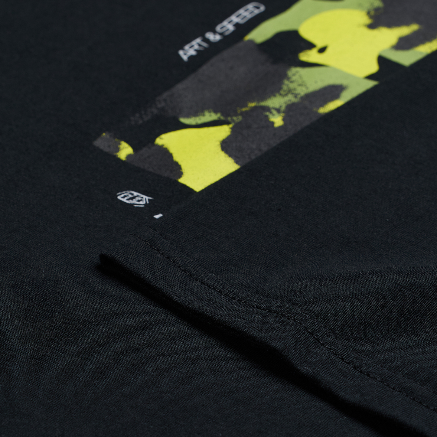 Short Sleeve Tee Boxed Out Black