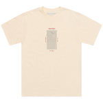 Short Sleeve Tee Boxed Out Vintage White