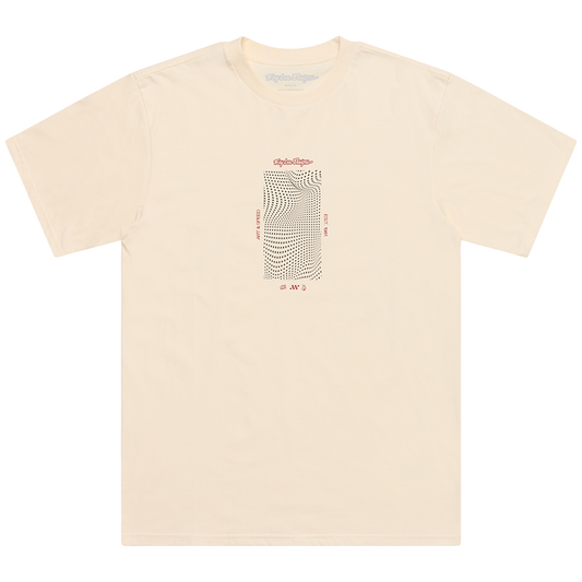 Short Sleeve Tee Boxed Out Vintage White