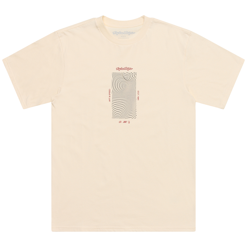 Short Sleeve Tee Boxed Out Vintage White