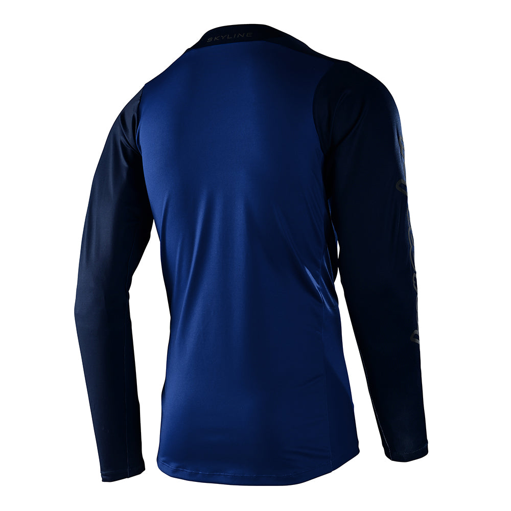 Skyline LS Chill Jersey Mono True Blue