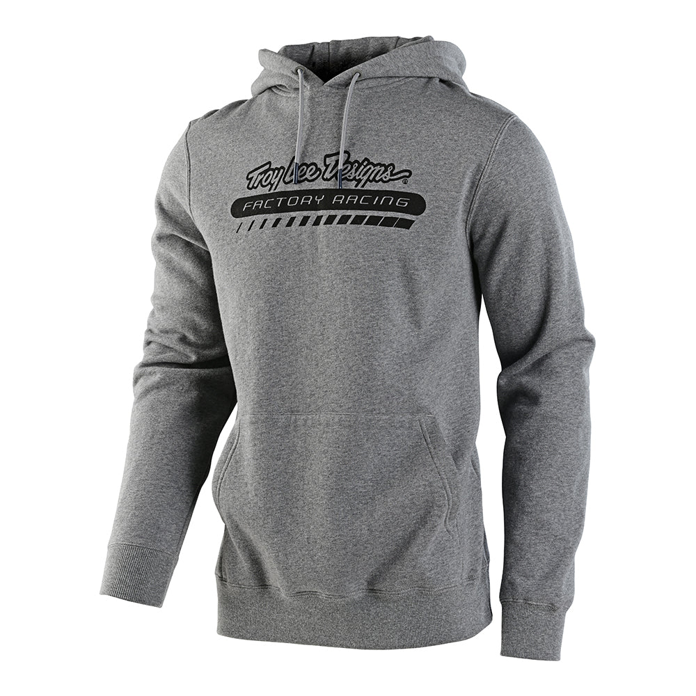 Pullover Fleece TLD Factory Racing Heather Gray – Troy Lee Designs