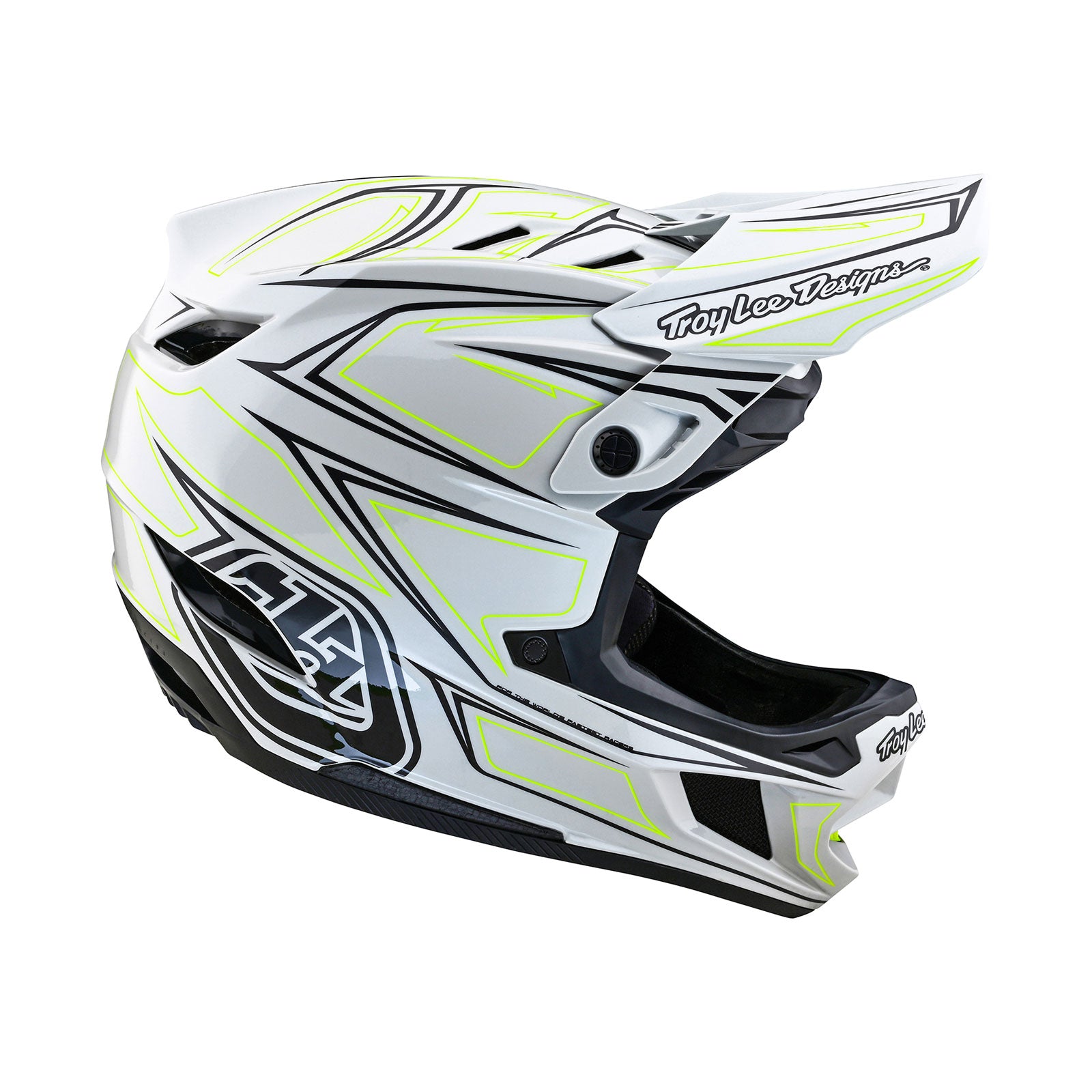 D4 Composite Helmet Pinned Light Gray – Troy Lee Designs