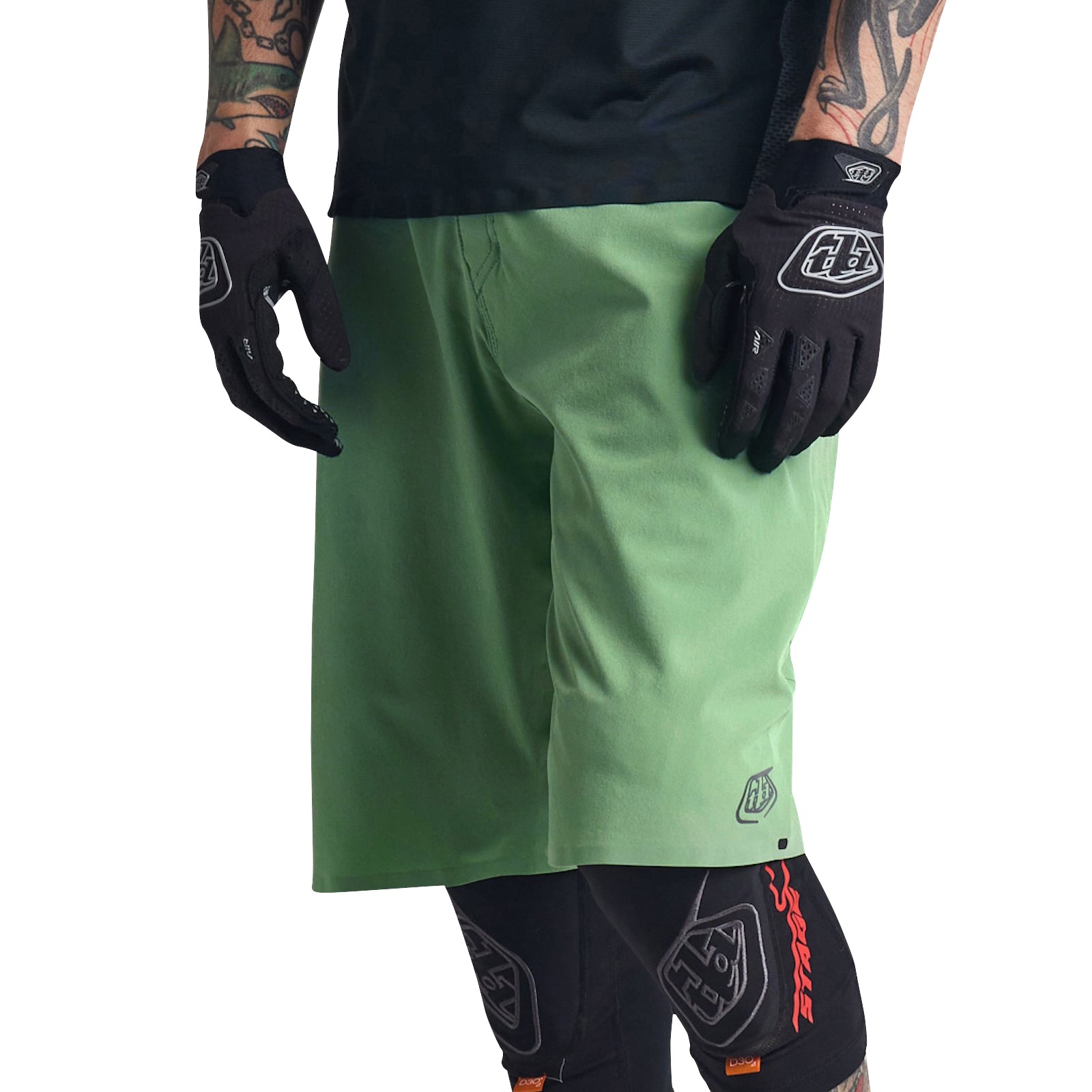 Drift Short Shell Solid Glass Green – Troy Lee Designs