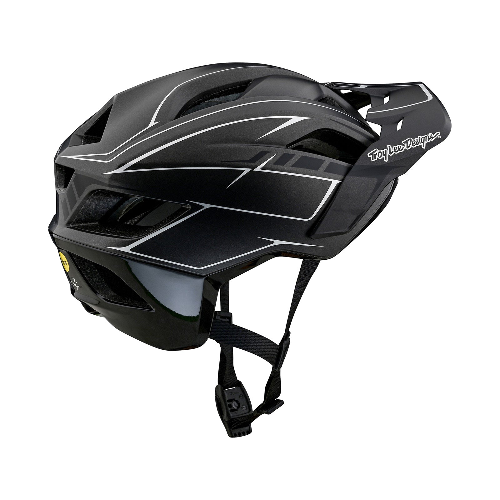 Flowline SE Helmet Pinstripe Charcoal / Black – Troy Lee Designs